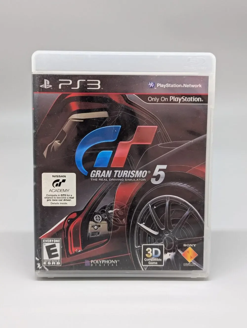 Gran Turismo 5 Sony PlayStation 3, 2010 PS3 Video Game + Manual Tested